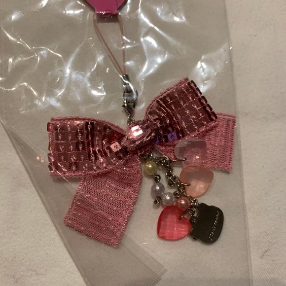 Hello Kitty Cellphone charm Shiny bow - Picture 7 of 9